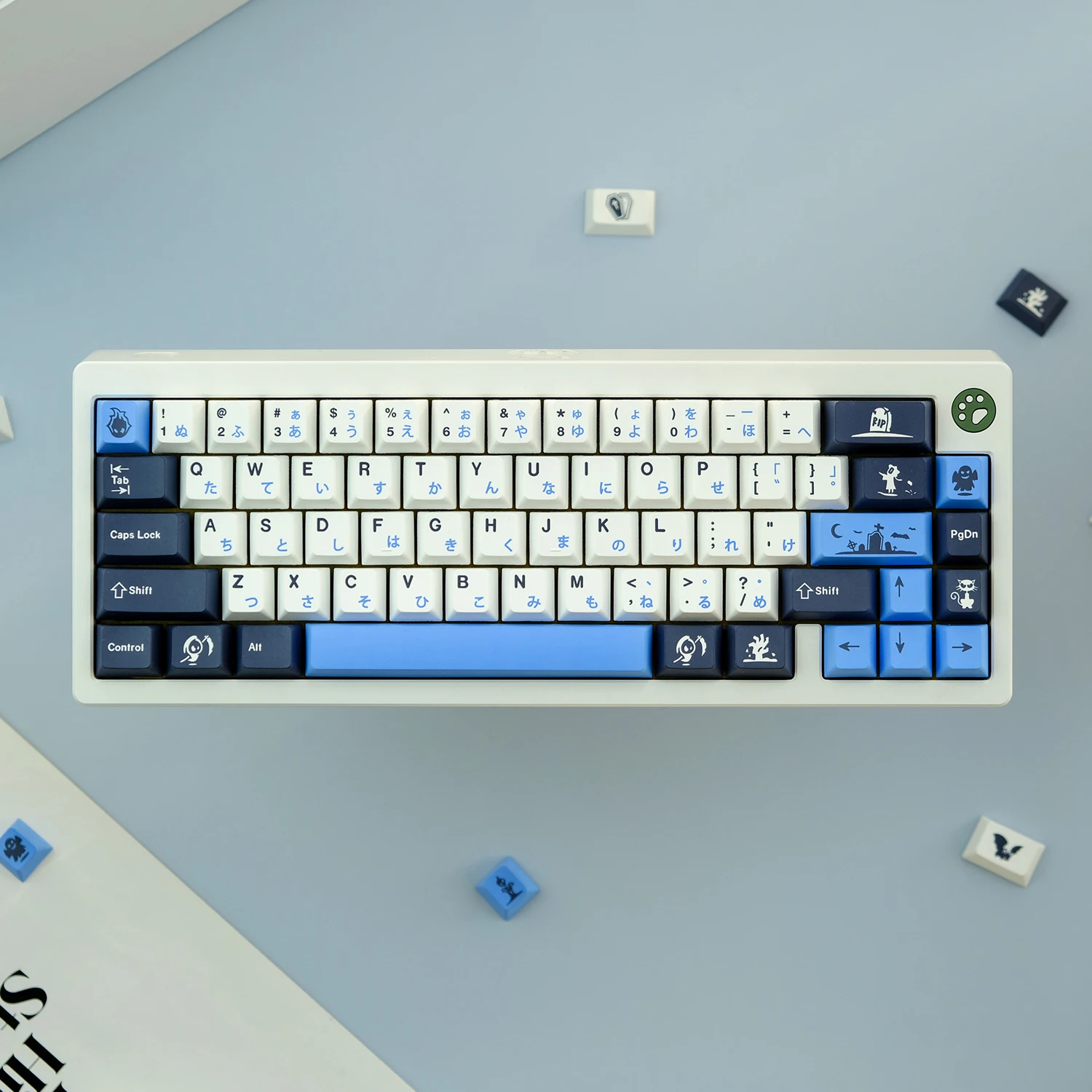 

135 Keys GMK Midnight Keycaps Cherry Profile PBT Dye Sublimation Mechanical Keyboard Keycap For MX Switch With 1.75U Shift 7U