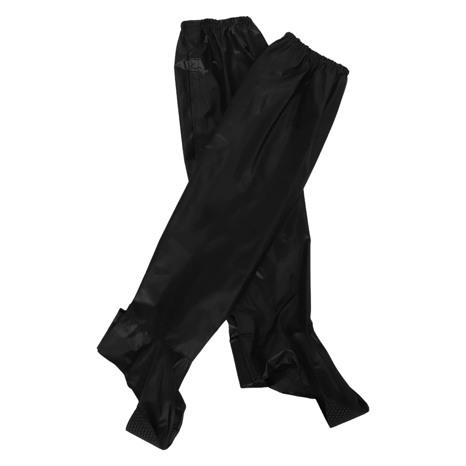 

1 Pair Waterproof Rain Pants Men Women Motorcycle Riding Gear Windproof Outdoor Trousers Rain Boot Covers Hiking Cycling Hunting