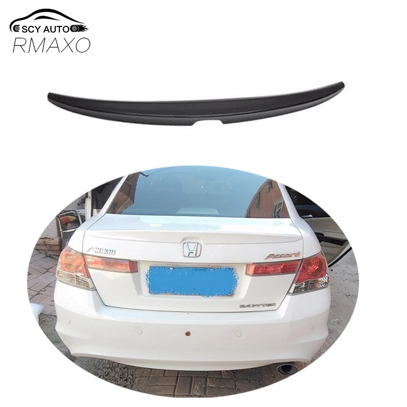 For HONDA Accord Spoiler 2008-2011 Accord spoiler High Quality ABS Material Car Rear Wing Primer Color Rear Spoiler