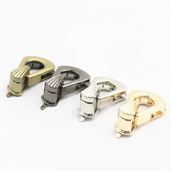 1pcs Metal Turn Lock New Style Switch Lock for DIY Handbag Bag Purse Luggage Hardware Closure Bag Parts Accessories