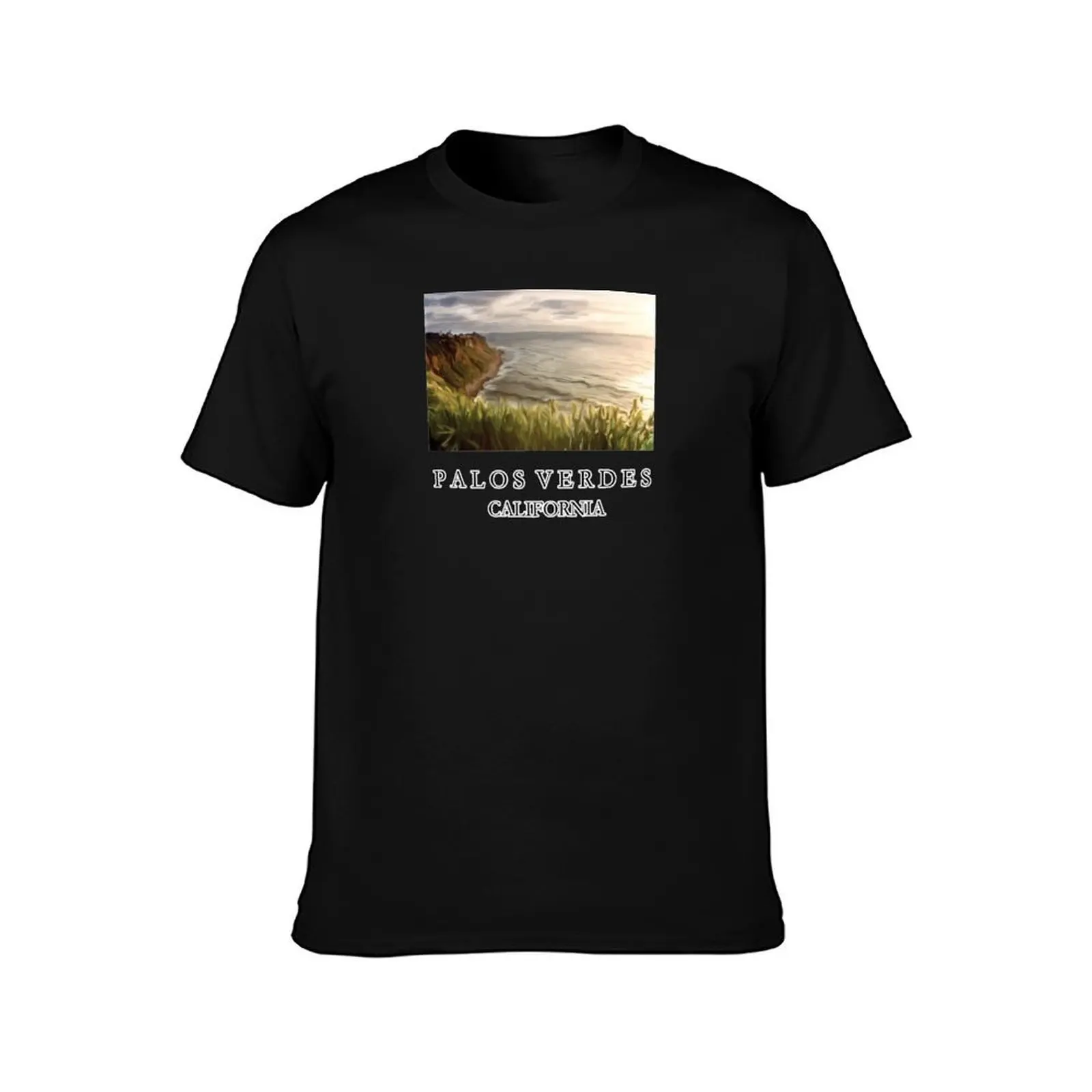 PALOS VERDES CALIFORNIA T-Shirt Trendy Pattern for Men T-Shirt