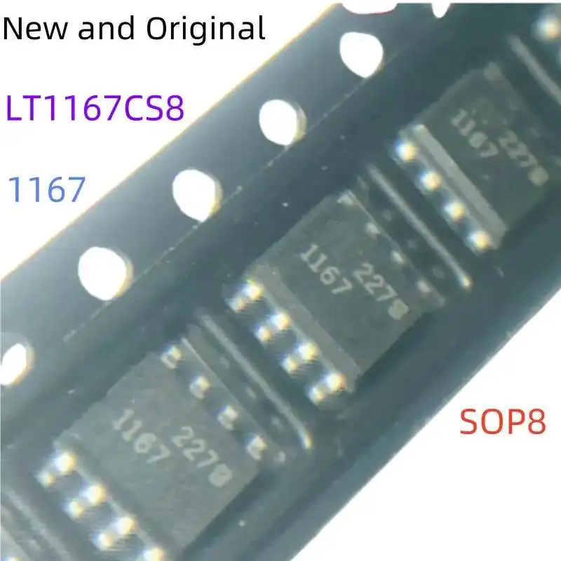 

LT1167CS8 1167 SOP8 Single Resistor Gain Programmable Precision Instrumentation Amplifier