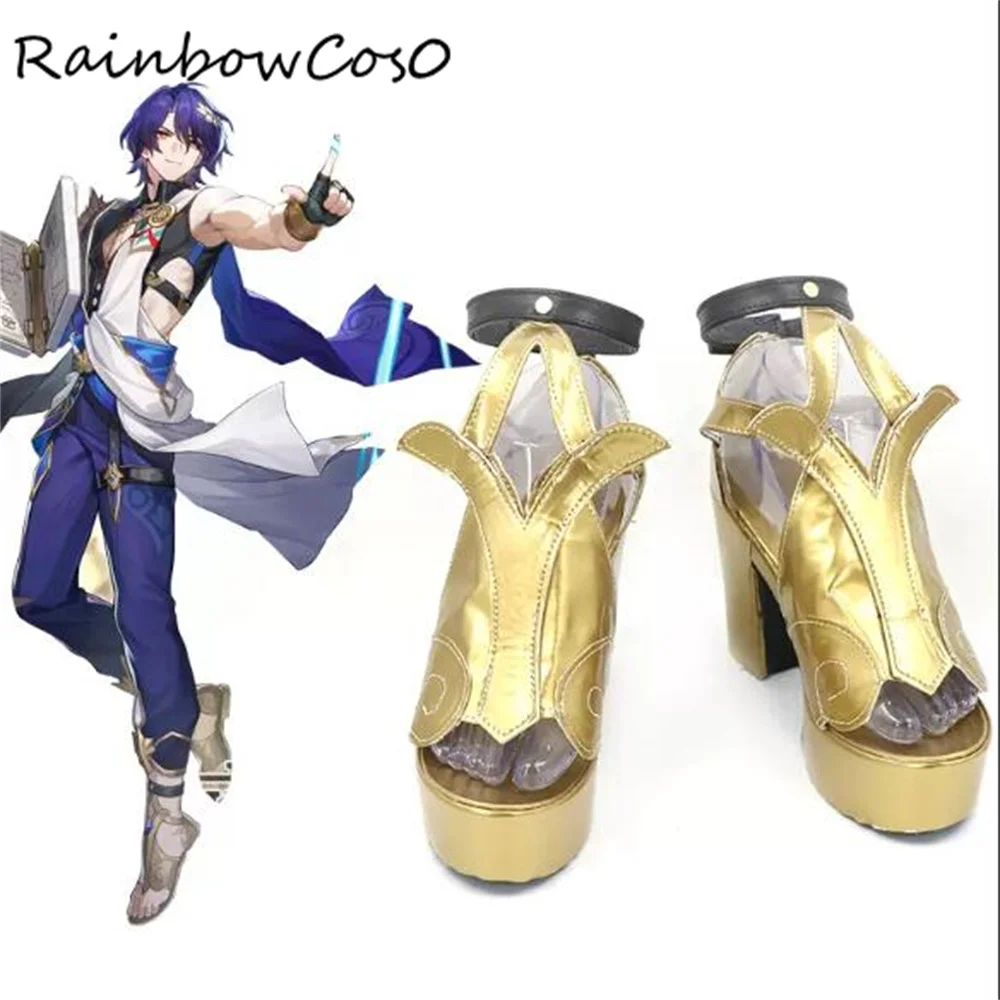 

Dr Ratio Veritas Ratio Honkai Impact Honkai: Star Rail Обувь для косплея Сапоги Игра Аниме Вечеринка Хэллоуин Рождество RainbowCos0 W3989