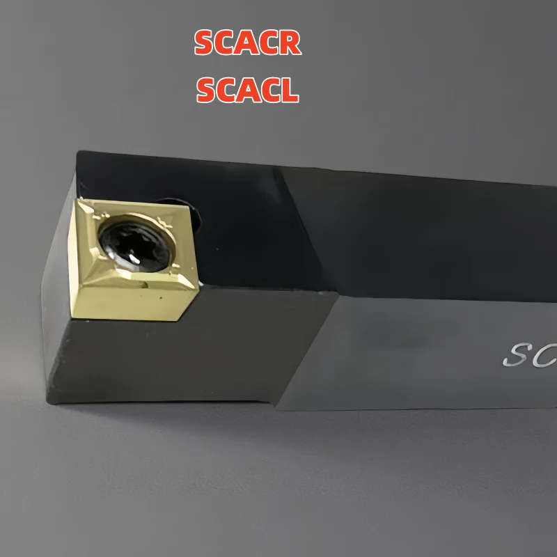 

1PCS SCACR SCACL 1010 1212 1616 2020 High Grip Strength Tool Holder Carbon Steel Cutting Angle 90° Right Hand SCACR