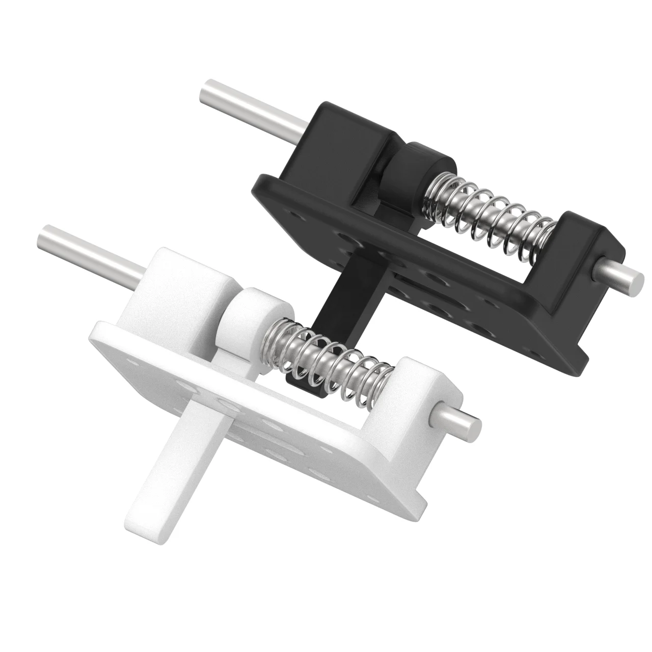 2 uds 2/3mm hebilla de bloqueo de fijación de puerta de cabina resorte Pin de cabina captura escotilla pestillo cubierta de dosel para DIY RC avión barco modelo