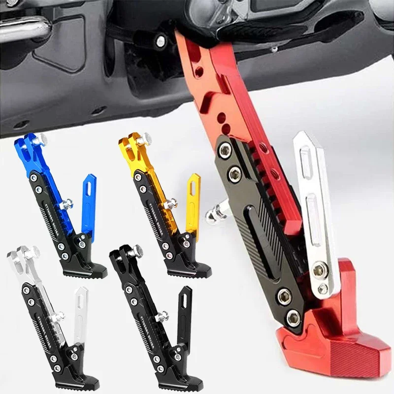 

Motorcycle Adjustable Foot Side Support Parking Stand Motorbike Parking Foot Side Support Stand Multifunction Moto Accessories