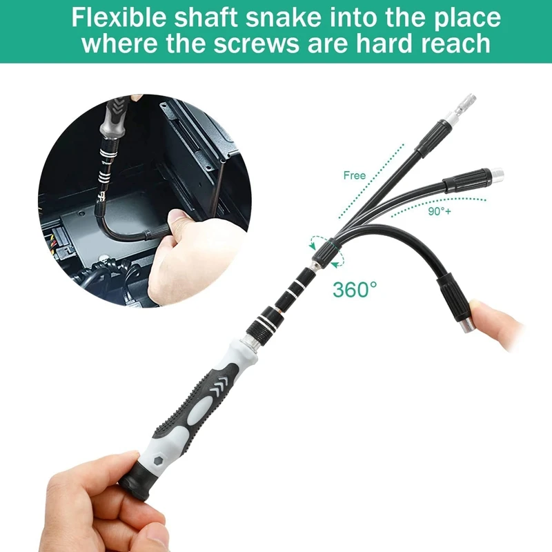 115 In 1Screwdriver Set Professional Magnetic Repair Tool Kit For Phone, Computer, Watch, Laptop, , Game Console