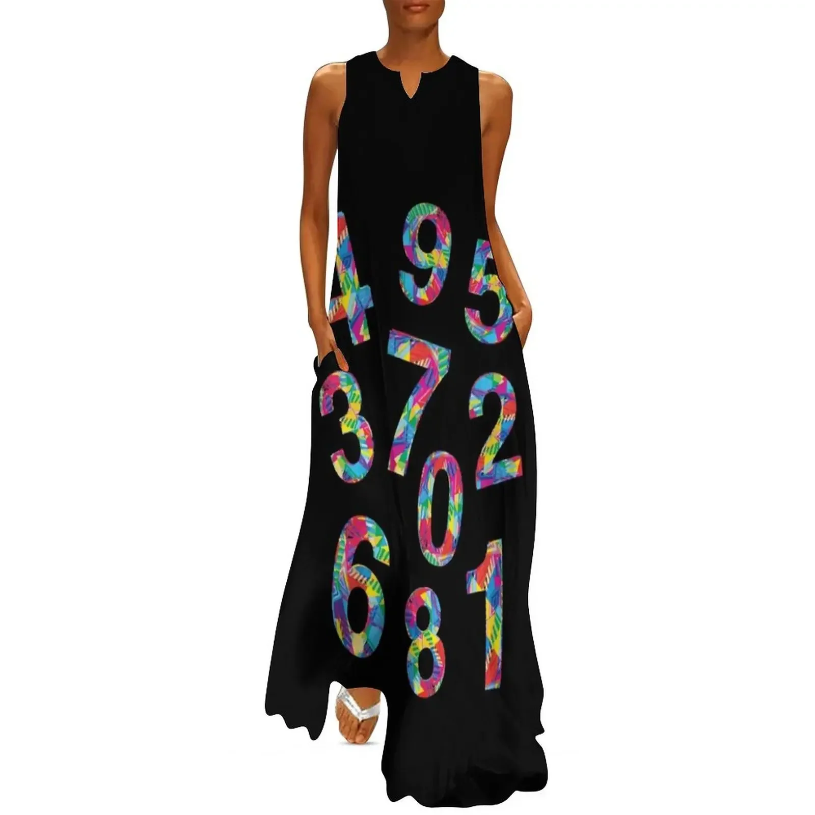 

Just The Numbers Long Dress chic and elegant woman dress dresses for official occasions Dress