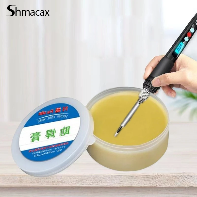 Solder Paste Flux Low Temperature Rosin Welding No-clean Lead-free High Purity Electric Soldering Iron Maintenance Soldering Oil