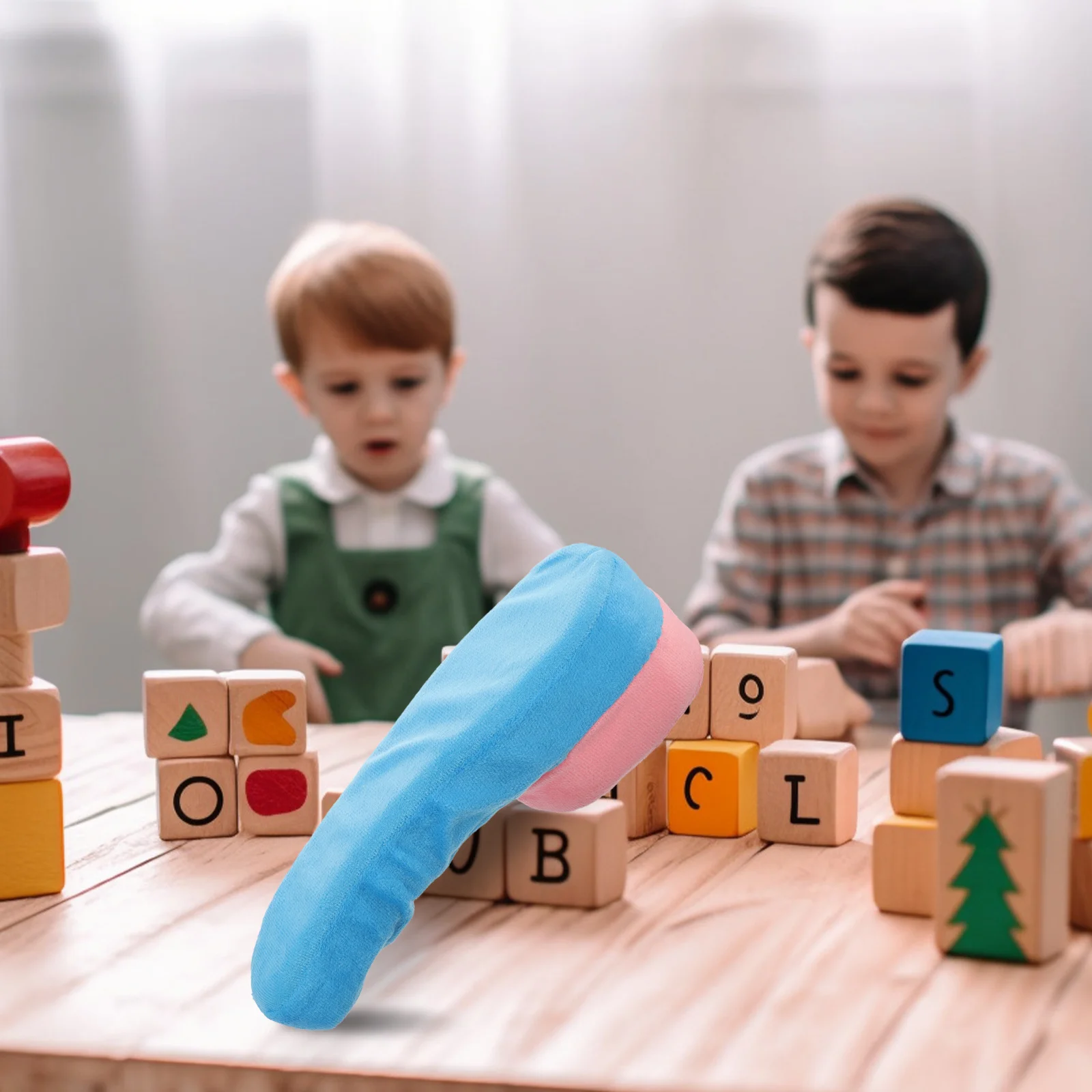 فرشاة أسنان دعامة الرقص للأطفال الصغار أداء القطن مقبض غير قابل للانزلاق حفلة رياض الأطفال الجدة مضحك #4