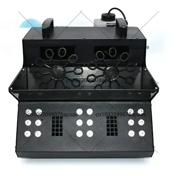 3500w Led Smoke  Dmx 512 Automatic Blower Soap Bubble Fog Smoke Machine With Remote Control For Stage