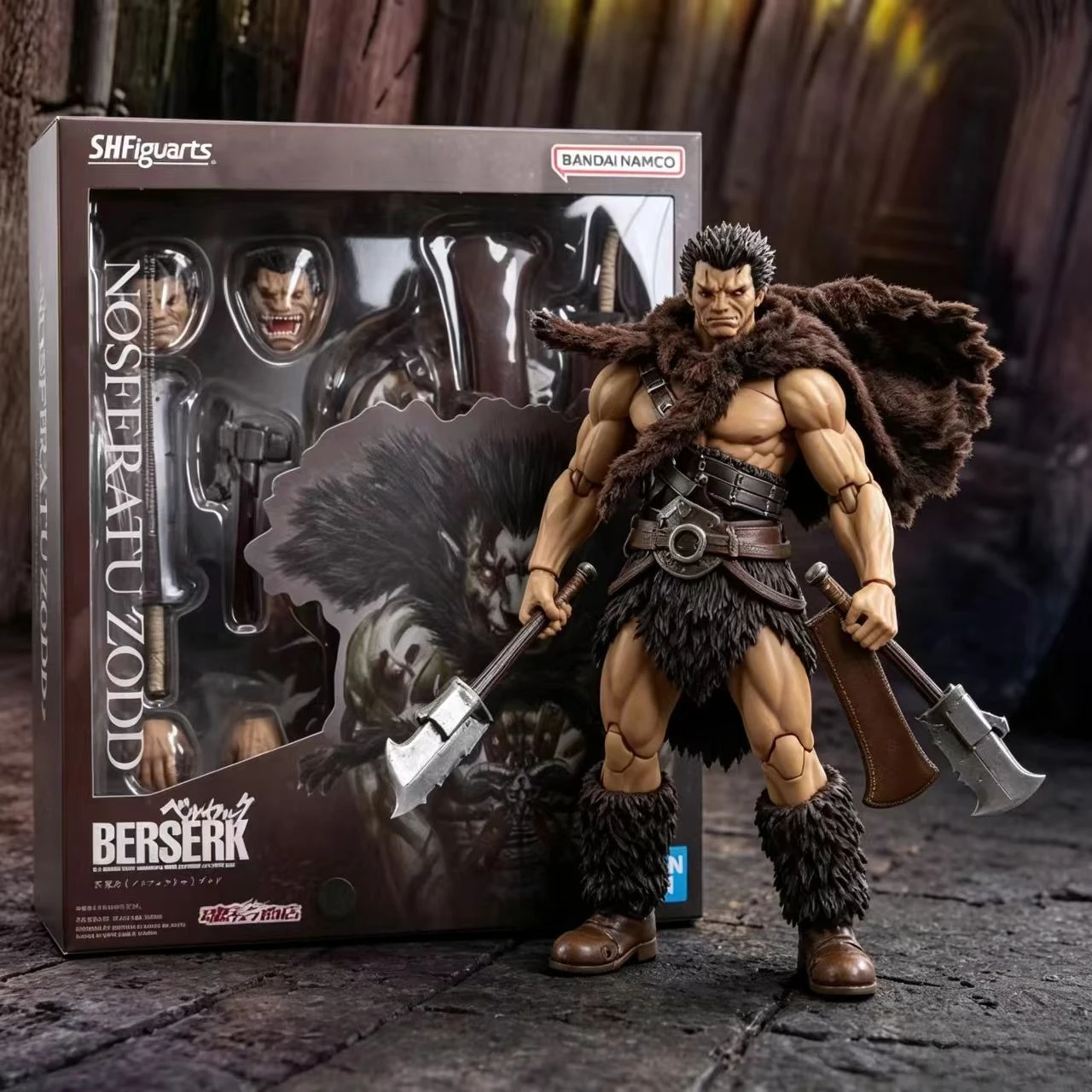Figura de Acción Articulada Bandai S.H.Figuarts Berserk Nosferatu Zodd, Tipo León, Forma de Toro, Coleccionable, Regalo
