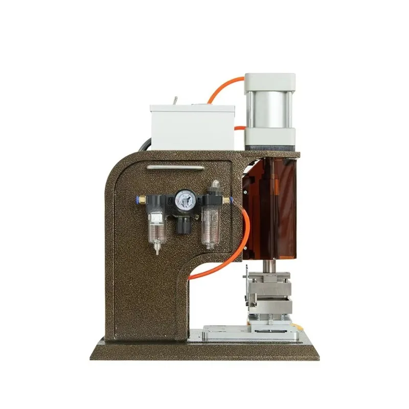 

Wholesale high quality corner 50x50mm pneumatic refrigerator magnet button making machine