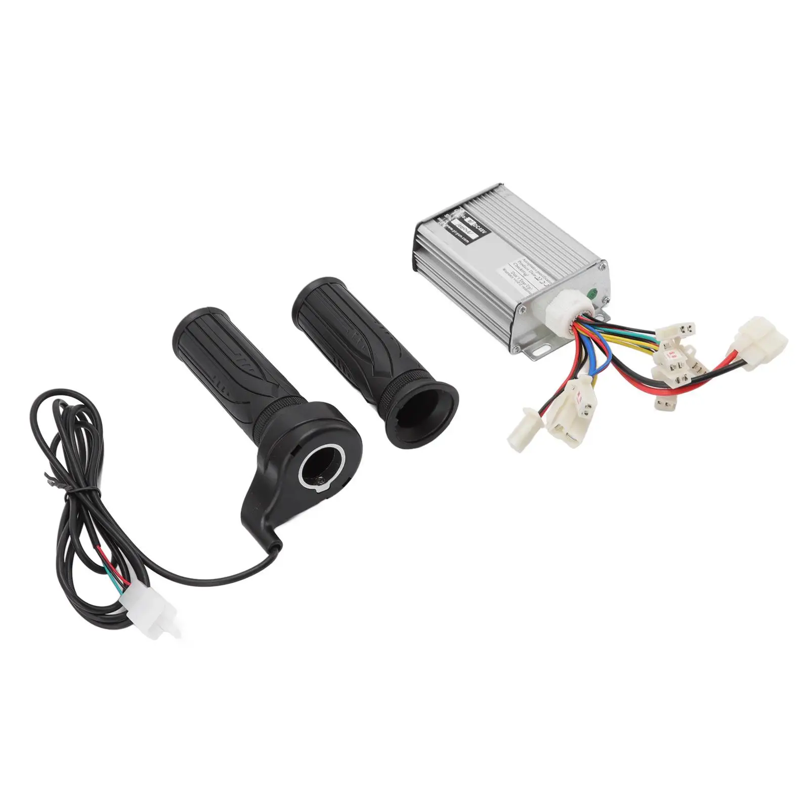 Brush Motor Control Box Good Heat Dissipation Brush Motor Speed Controller with Turn Handle for electric Bicycle