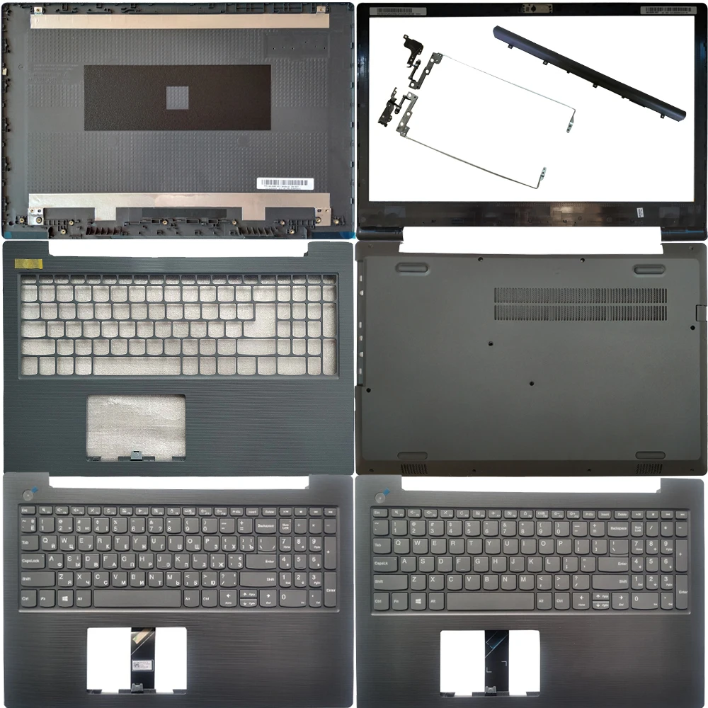 Nowa obudowa do V130-15 V130-15IGM V130-15IKB, tylna pokrywa LCD 5CB0R28213/ramka/klawiatura hiszpańska US, podpórka pod nadgarstki, górna/dolna podstawa