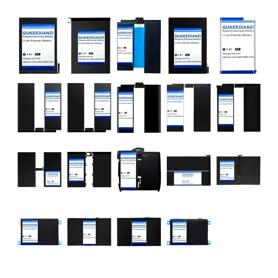 

Аккумулятор для Apple iPad 1, 2, 3, 4, 5, 6, 10, 12.9 (5-го, 7-го поколений), A1577, A1584, A1652, Air 4-го поколения, 11 Pro, Mini 2020, PAD1