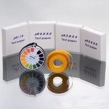 Pack PH test paper precision pH water quality soil cosmetic enzyme saliva urine human body ph pregnancy test