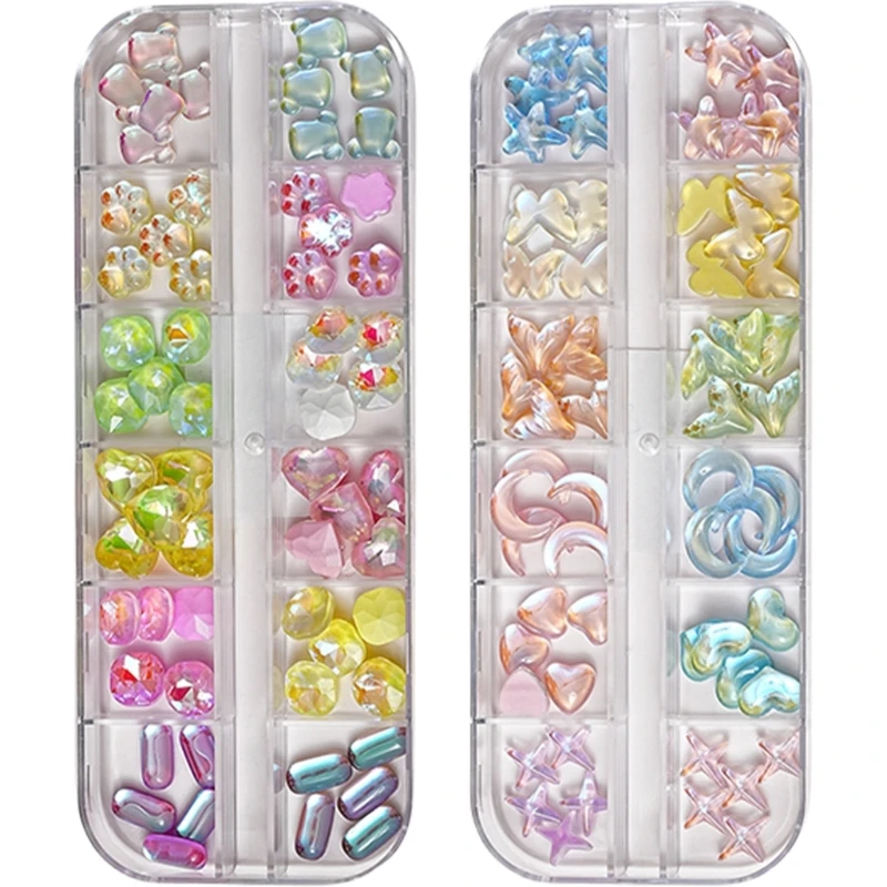 

2 Box Mix Rhinestones Crystal for Girl