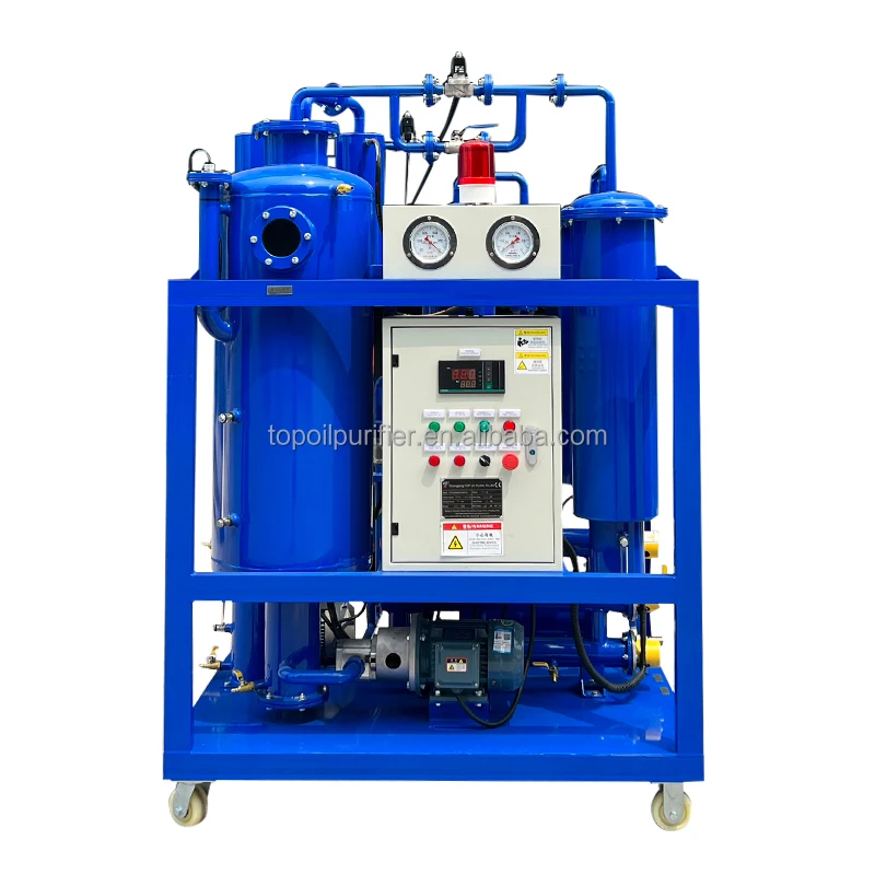 Series TY-A Fully Automatic Turbine Oil Purifier Automation of Whole Treatment Process