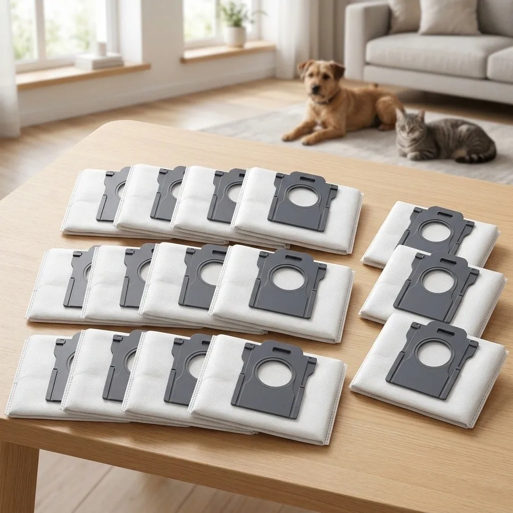 10/15Pcs Dust Bags Spare Parts For Dreame X30/X40/ For S30/E30/X50Pro Vacuum Cleaner Accessories Replacement Bags