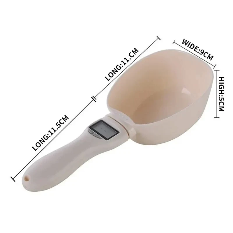 Pet Pet Food Measuring Spoon Scale,Kitchen Digital Food Measuring Spoon,Suitable For Cat And Dog Food Measuring Spoon