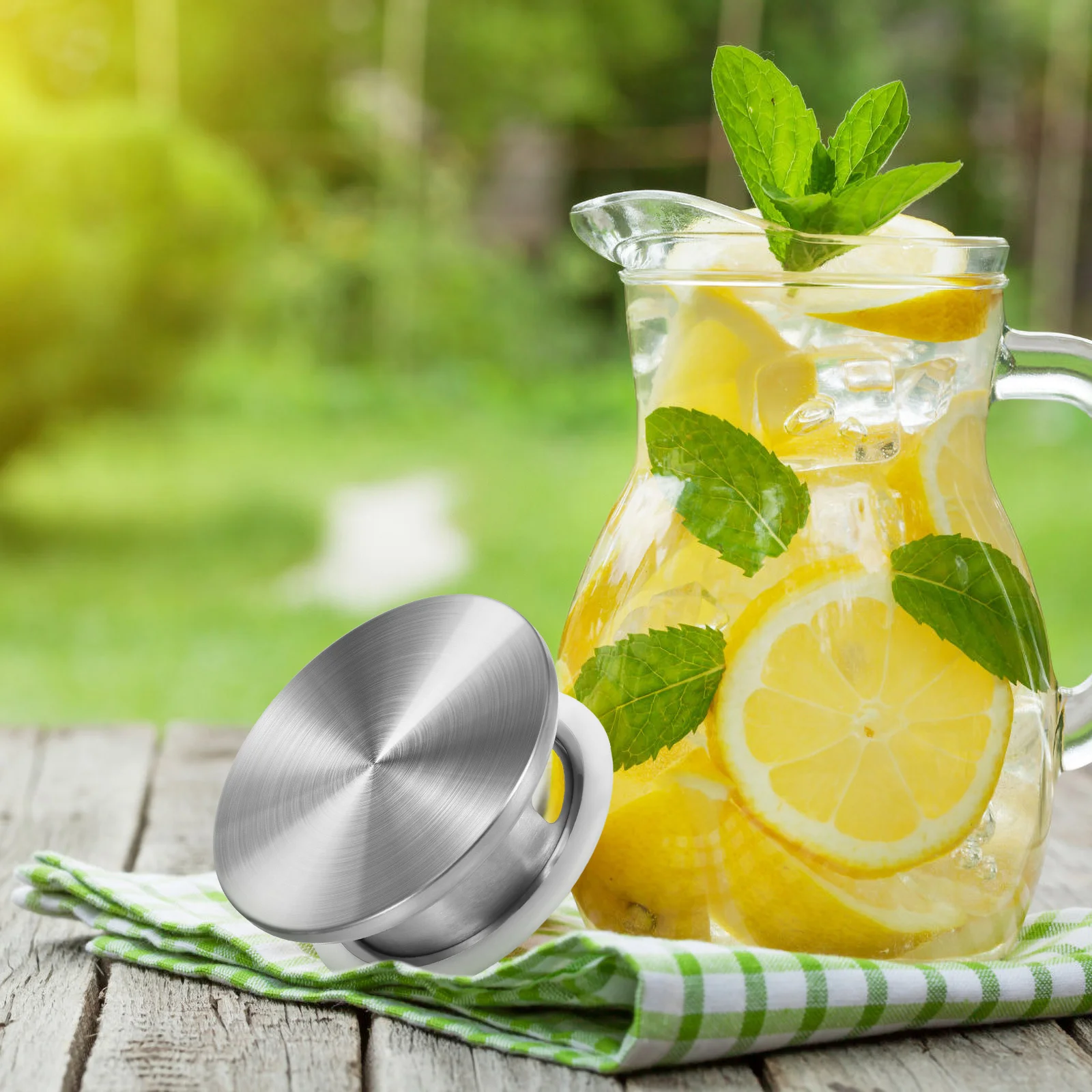 

Бытовая крышка кувшина, крышка из нержавеющей стали, износостойкая крышка фильтра, тонкие отверстия, без заусенцев, длительное использование