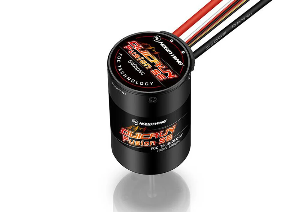 Hobbywing QuicRun Fusion SE Brushless Sensored Waterproof Motor 1200KV 1800KV 1/10 RC Rock Crawler Car