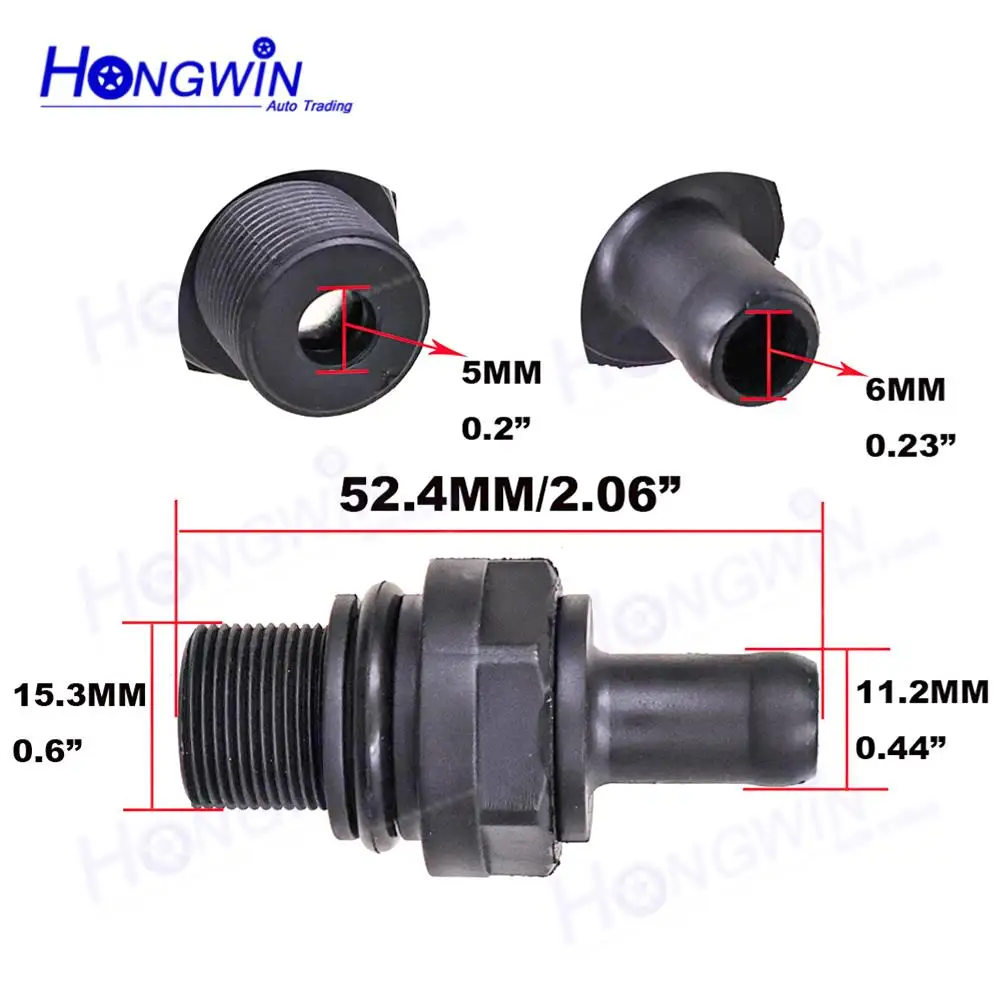 12204-0C030 13976553 8481805990 Neues PCV-Ventil für die positive Kurbelgehäuseentlüftung für Toyota Fortuner, Hiace, Hilux, Tacoma, Land Cruiser – Detail 3