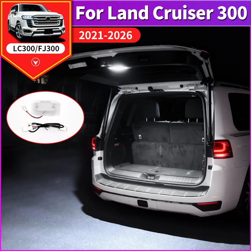 

For Toyota Land Cruiser LC300 300 2021-2025 Tailgate Light LED Lamp Waterproof Trunk Door Courtesy Light Interior Lighting Parts
