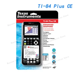 TI-84 plus CE color screen graphic programming calculator 84ce SAT/AP exam computer