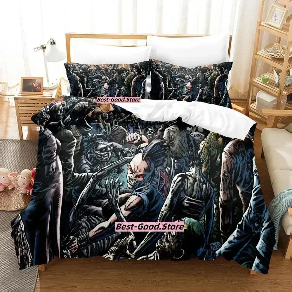 

Comics Extinction Parade Bedding Set Cartoon Anime three-piece set Adult Kid Bedroom Duvetcover Sets funda cama infantil