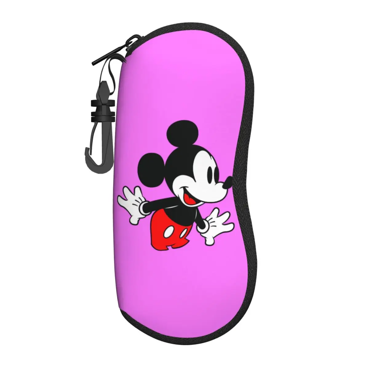 

Солнцезащитные очки Disney с Микки Маусом и Минни, мягкий чехол, неопреновый чехол на молнии, чехол для очков на заказ, защитная коробка для очков