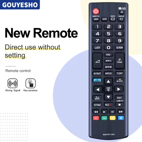 New TV Remote Control AKB73715601 Replacement Remote Control for TV 32LN575S 32LN570R 39LN575S 42LN570S 42LN575S