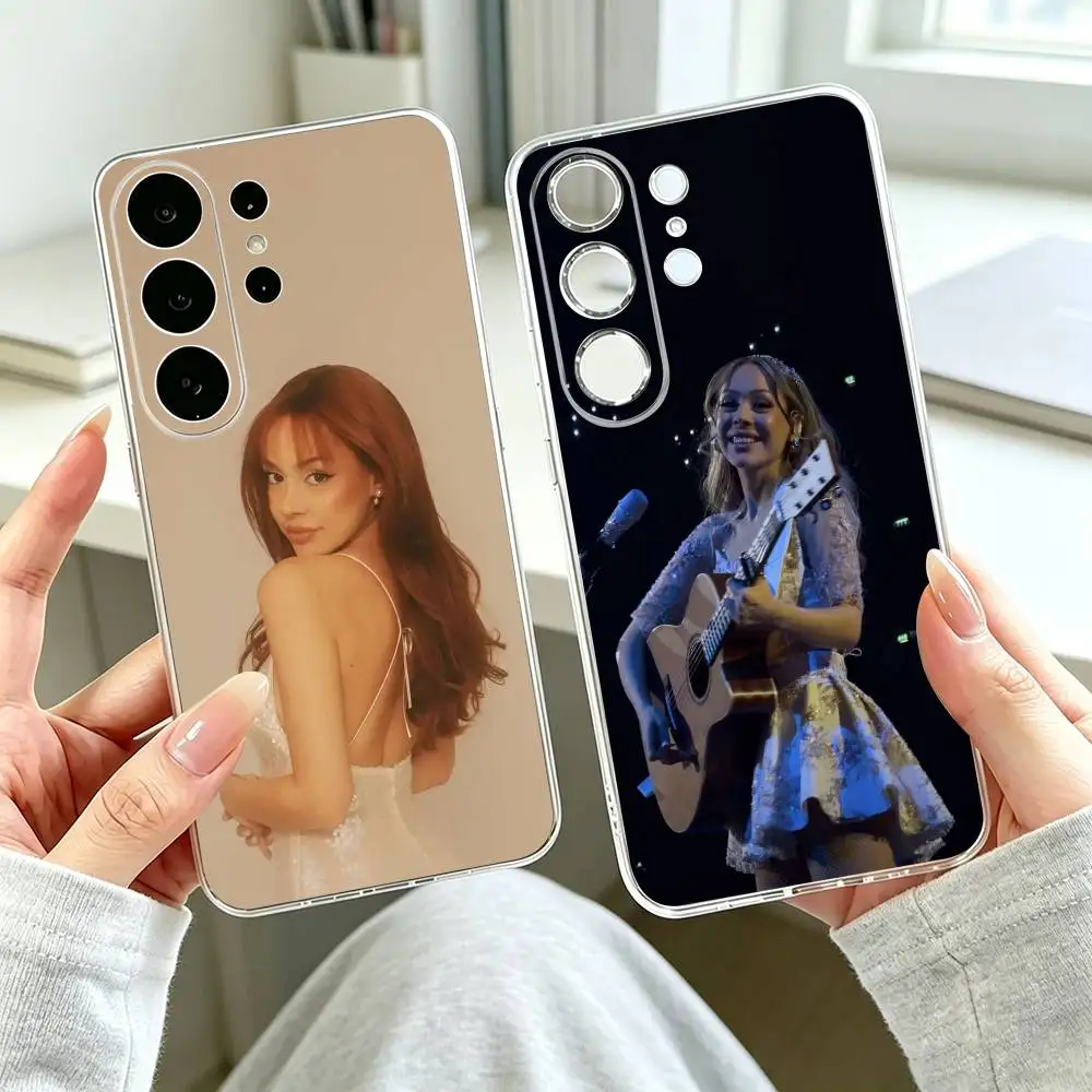 Ayliva E-Elif Akar  Phone Case Transparent Silicone Soft For Samsung S25,S24,S21,S22,S23,S30,Ultra,S20,Plus,Fe Gift