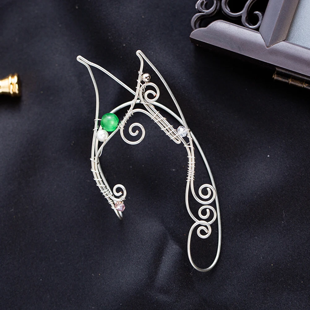 Vintage Earrings Cuffs Fairy Non Piercing Elf Adult Women Earhook Jewelry Pierced