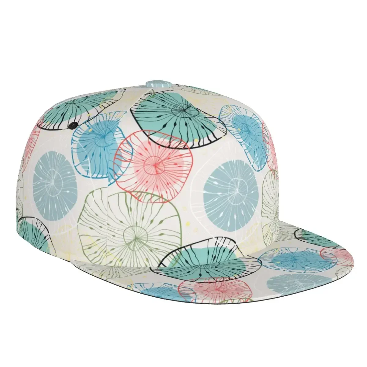 Jellyfish 3D Print Baseball Cap Casual Sun Hat Elegant Ethnic Style Fashion Stage  Women Men