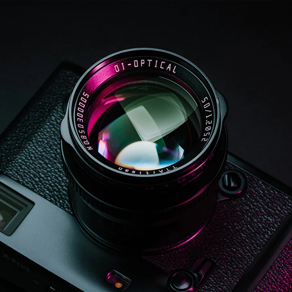 TTArtisan APS-C 50mm F1.2 Large Aperture Portrait Lens for Sony A6000 A6500 A7 A9 A7RIII Fuji X-T4 Canon  M5 Nikon Z5