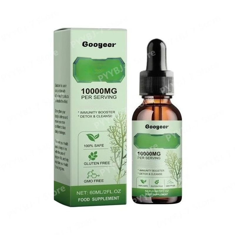 

Plant Liquid Drops Mineral Supplement with Vitamin B1 Plant Extract Daily Wellness Support 60ml