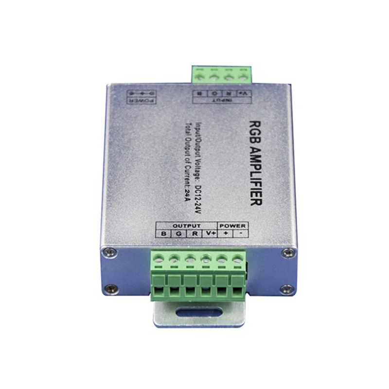 L53A-Per 5050 luci di striscia LED colorate compatibile controller RGB DC 12V 24V IR RF dimmer remoto wireless 24A