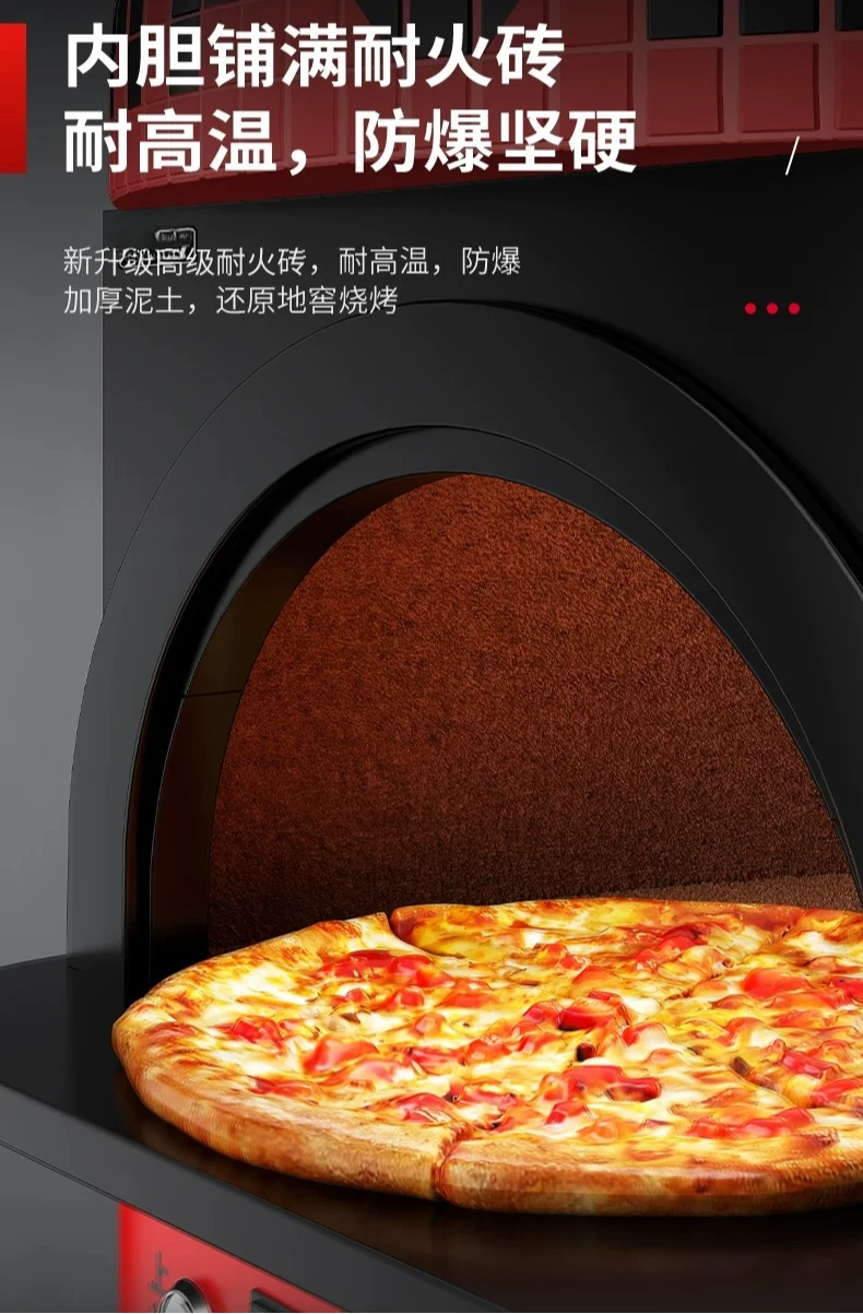 Baked pizza kiln, commercial large capacity kiln electric oven