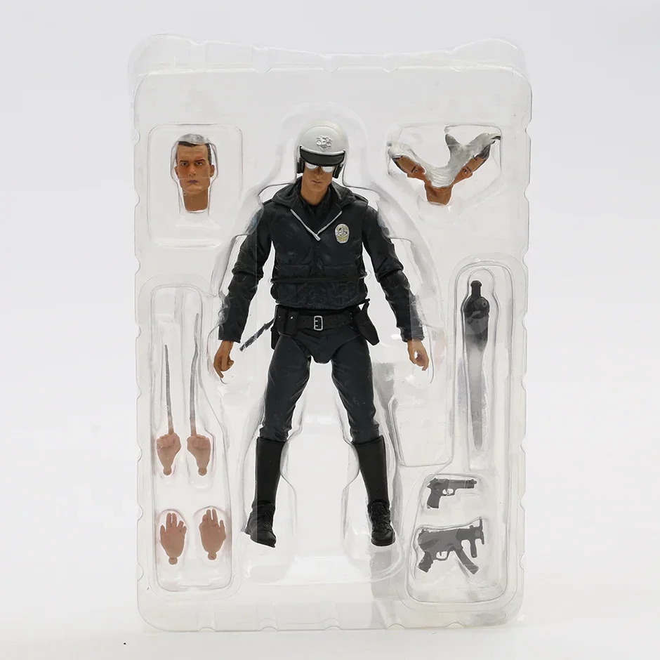 NECA Ultimate T-1000 Motorcycle Cop Terminator Action Figure