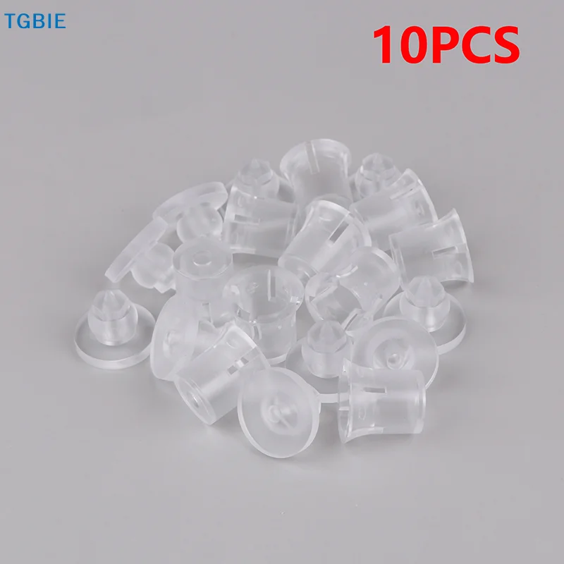 [TL][Y]10 PCS PC Translucent Advertising Nail Glass Nail Bracket Invisible Plastic Screw Frosted Screw