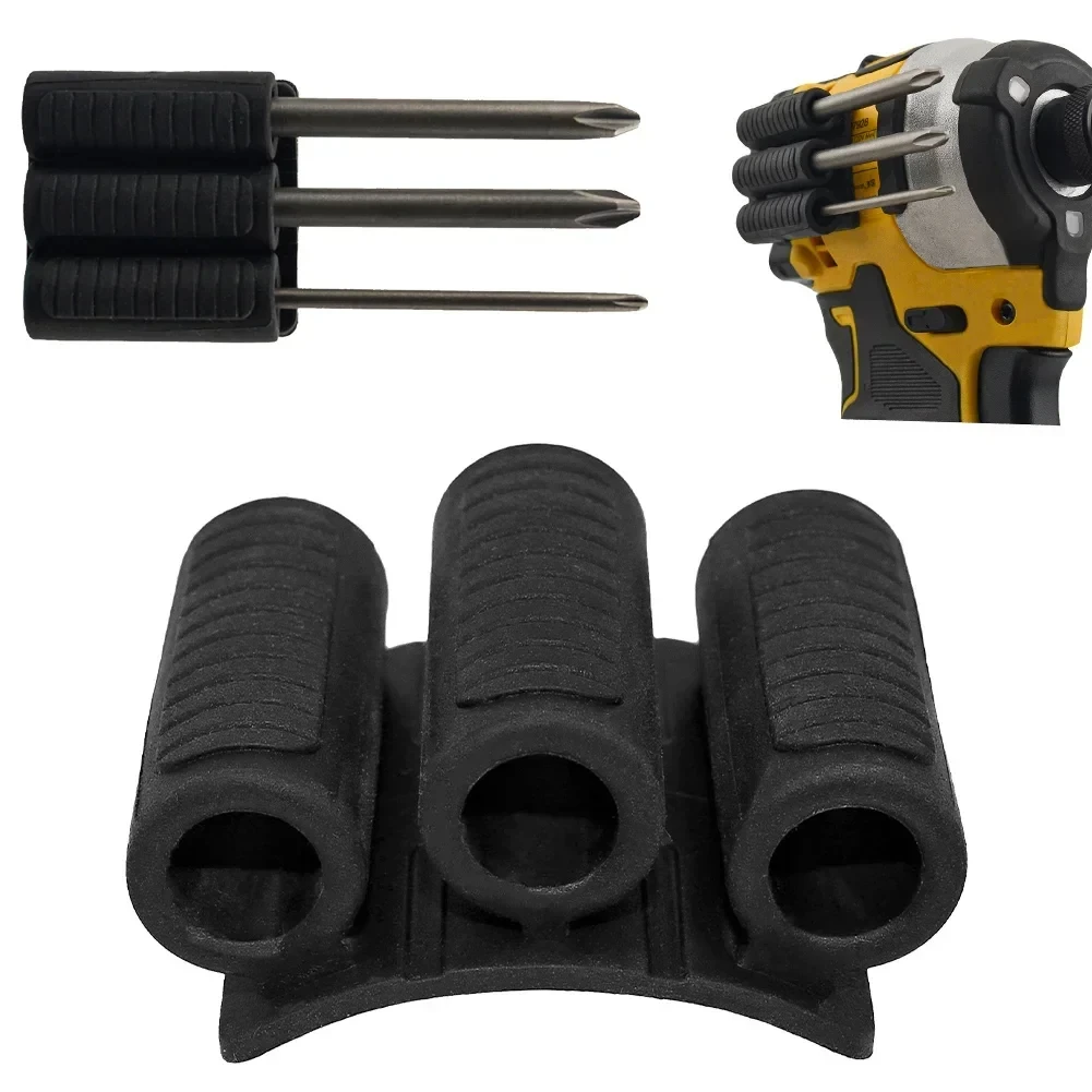 

Drill Add-on Quick Change Bits Holders Mount Attachment Driver Bits Side Holder of Power Drill Or Driver for Most Drills Tool