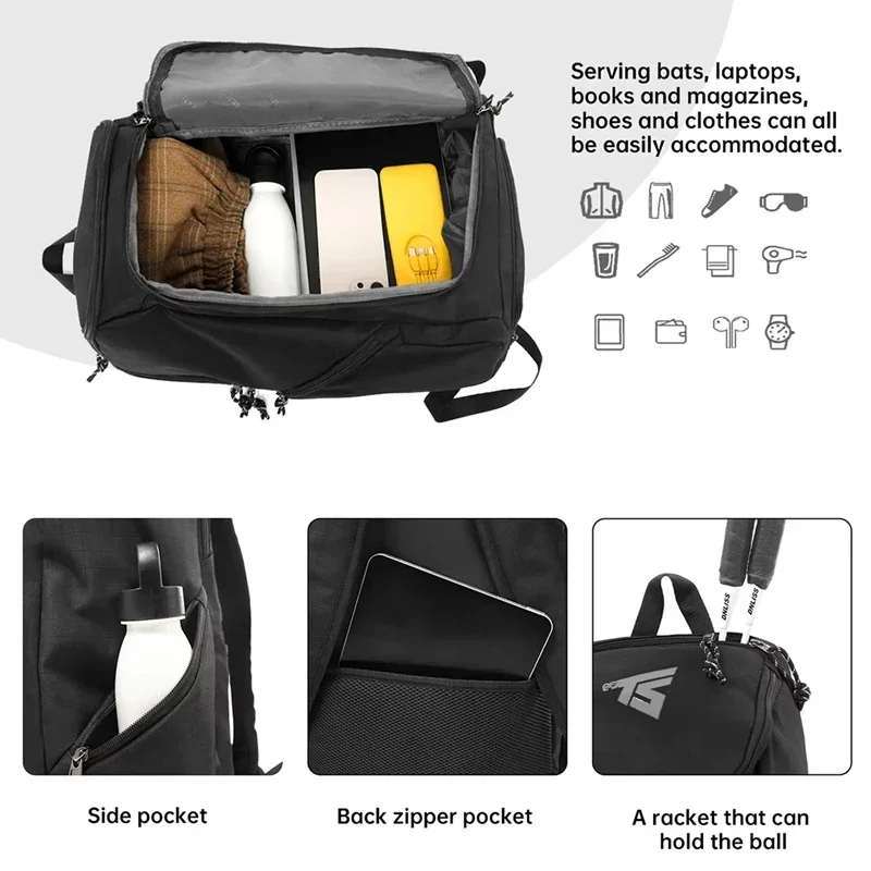 

Вместительный спортивный рюкзак унисекс, водонепроницаемый, многофункциональный, с отделением для обуви, для активного отдыха и походов