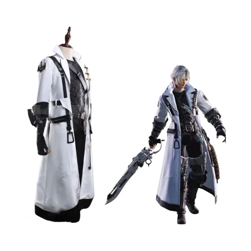 

qq 123 Final Fantasy XIV FF14 Thancred Waters Косплей Костюм Вечеринка Рождество Хэллоуин На Заказ Любой Размер