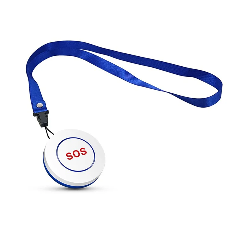 

Тревожная кнопка Wi-Fi для пожилых людей, устройства аварийного оповещения о падении SOS Life, пейджер для сиделки Tuya, уведомление через приложение-AU47