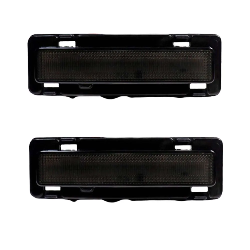 2* 12V LED Side Marker Lights  Front Side Marker Parking Lights GM2551110 915590 for Chevy Camaro/Pontiac Firebird 1982-1992