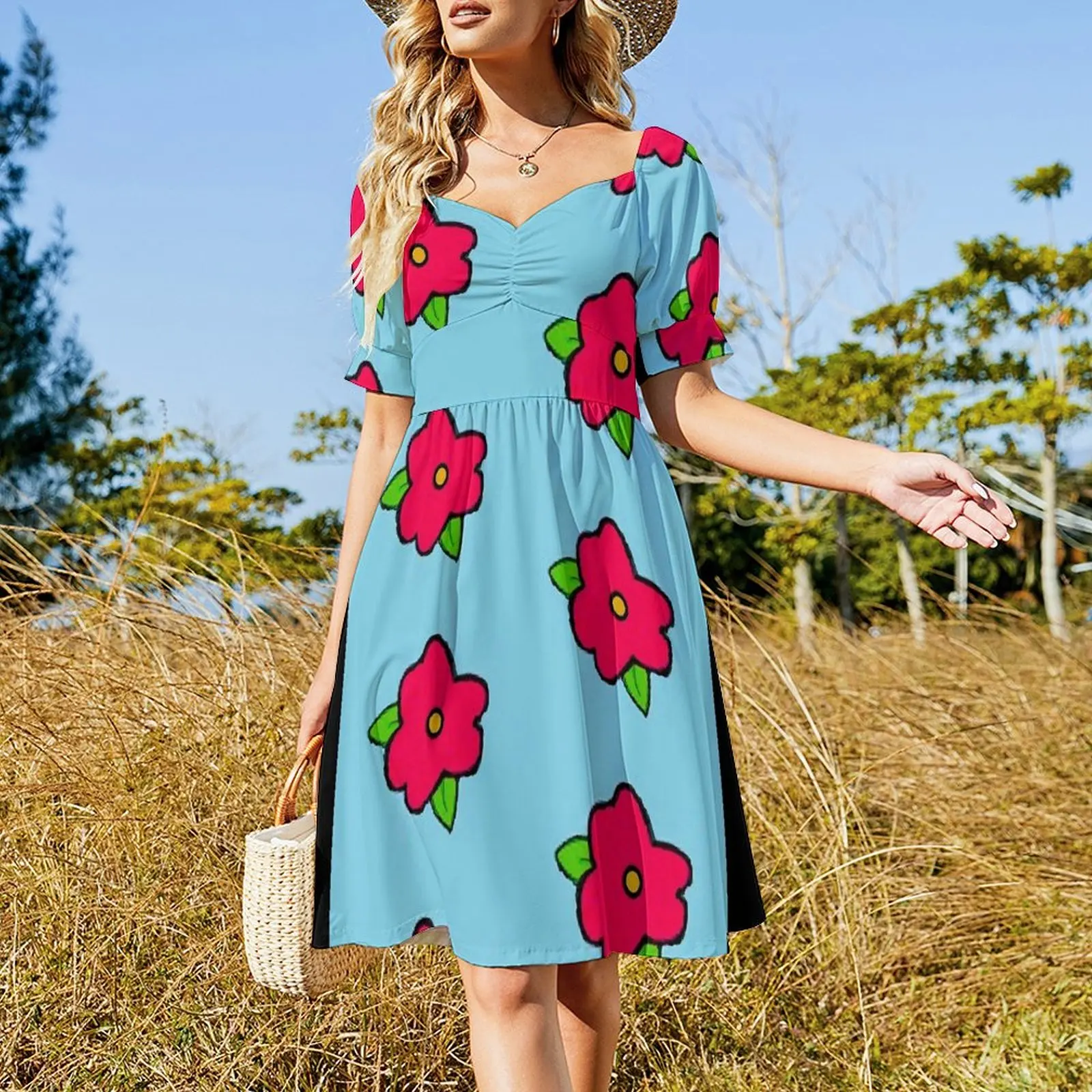 King Size Homer Muumuu Flower Short Sleeved Dress dresses for women 2025 Party dresses for women women's evening dresses Dress