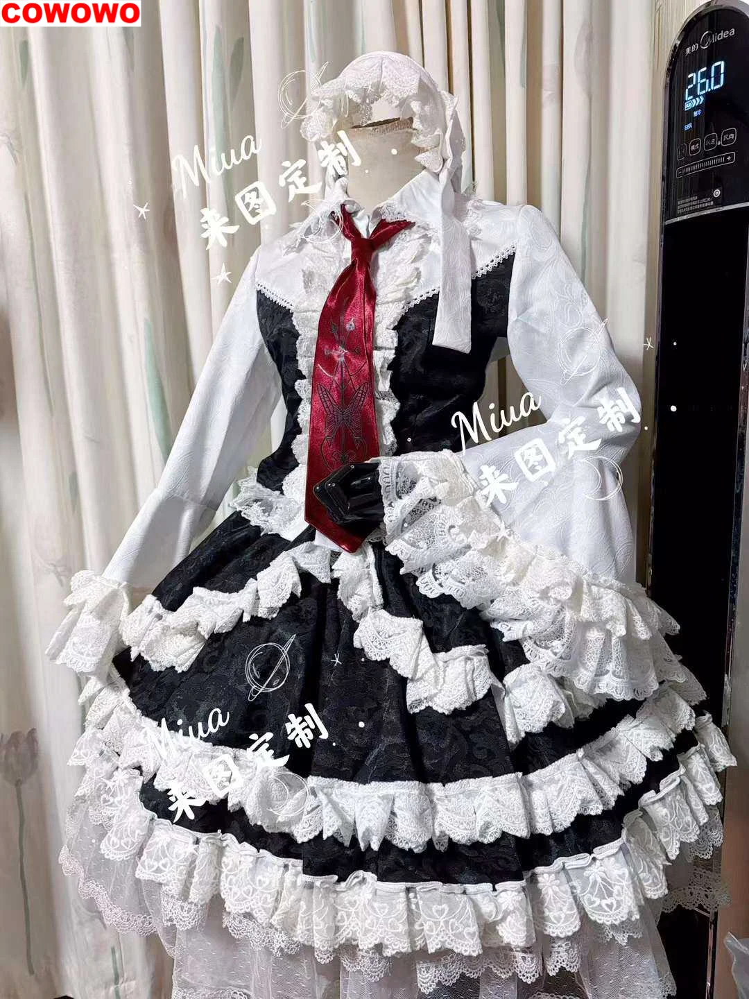 Danganronpa Celestia Ludenberck Lolita Dress Cosplay Costume Cos Game Anime Party Uniform Hallowen Play Role Clothes Clothing