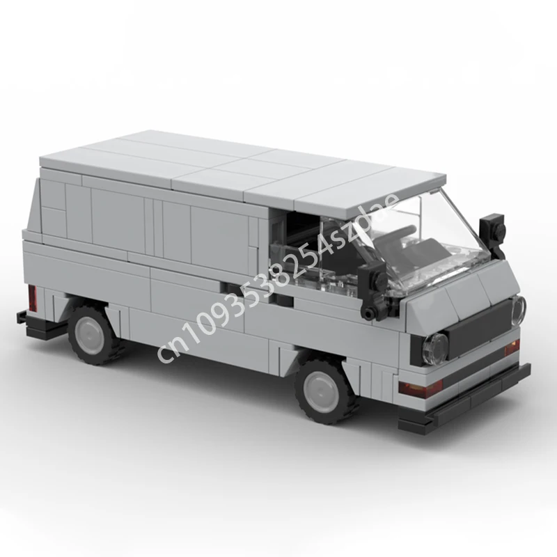 

174 шт. MOC 1982 VWer Transporter T3 Van City, строительные блоки, практические детские игрушки на день рождения, Рождество, подарок